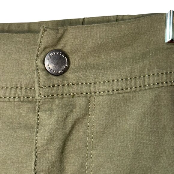 Duluth Trading Womens Cargo Pants Size 20W Olive Green Nylon/Spandex Relaxed Fit - Picture 3 of 5